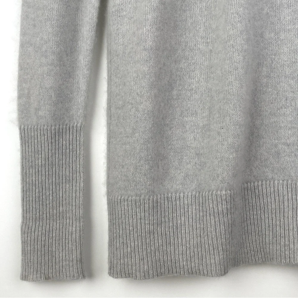J. Crew Collection Italian Cashmere Sweater Grey